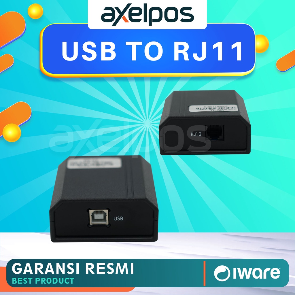 USB CASH DRAWER TRIGGER USB INTERFACE (Converter RJ11 to USB)