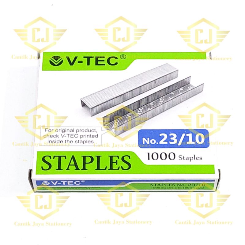 

Isi Staples V-TEC NECES 23/10 Refill Heavy Duty Stapler