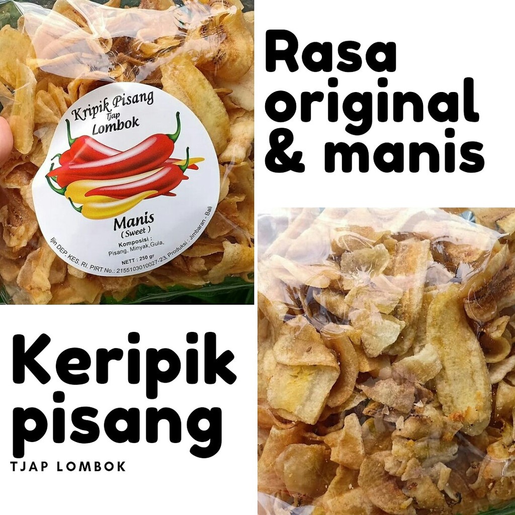 

Keripik Pisang Khas Bali 250 gram