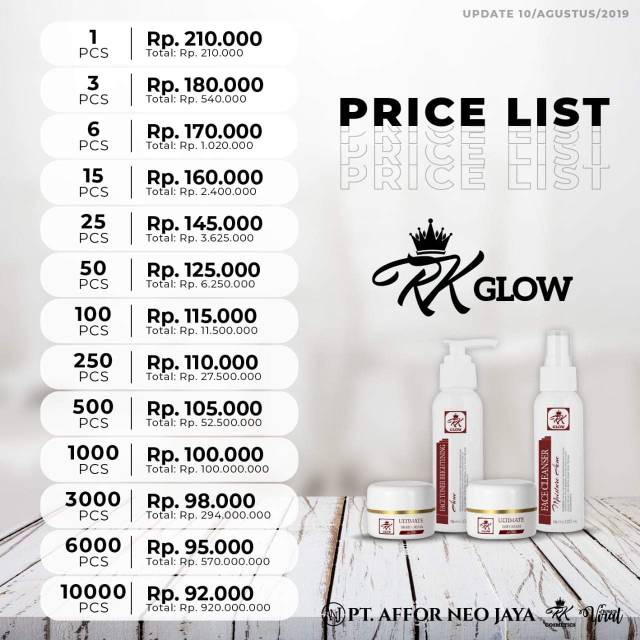 PAKET RK GLOW