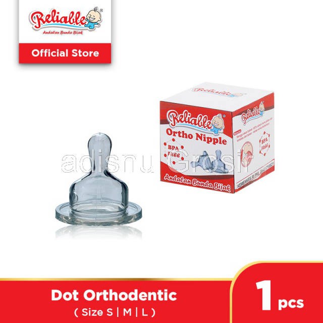 Reliable Dot Bayi Orthodentic Botol Susu RNP-8855