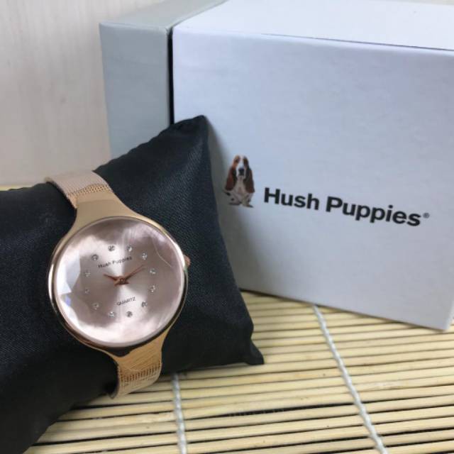 jam tangan wanita fashion Hush puppies rantai pasir free box