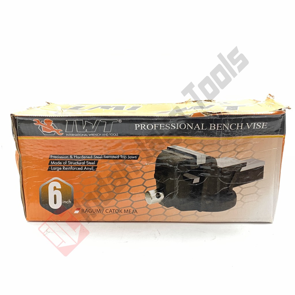 IWT Catok Paron 6 Inch Heavy Duty - Ragum Duduk Bench Vise
