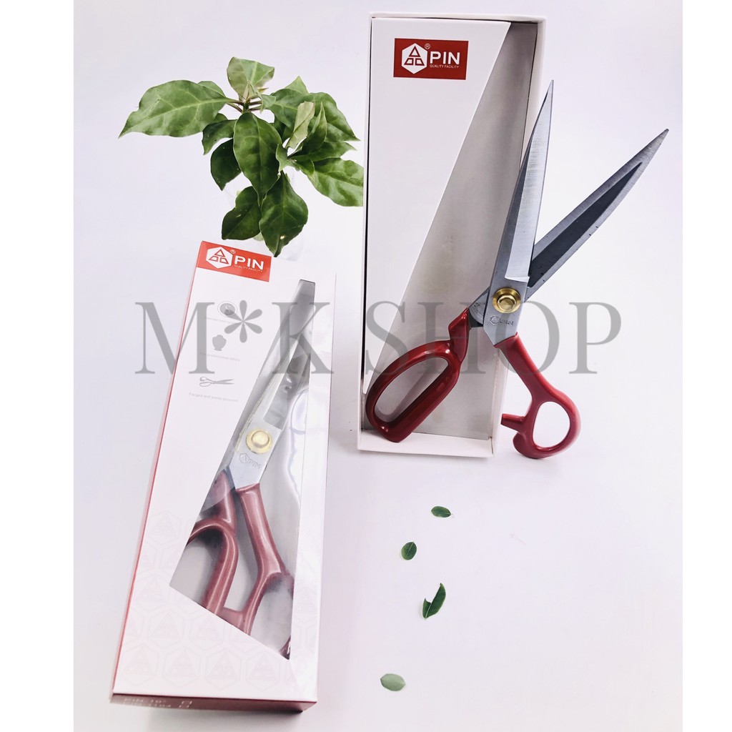 Gunting kain  Merk "PIN'' MERAH. Size : 10"