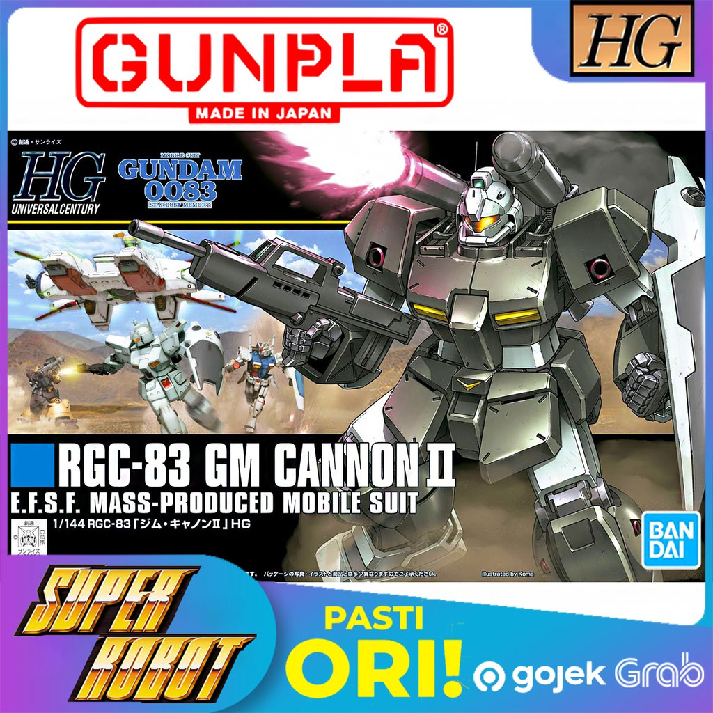 BANDAI HG RGC-83 GM Cannon II - HGUC