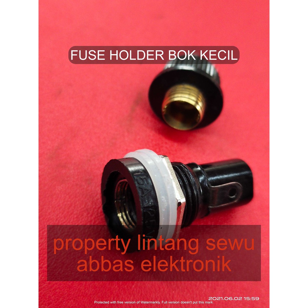 FUSE HODER KECIL TEMPAT SIKRING BOX BOKS