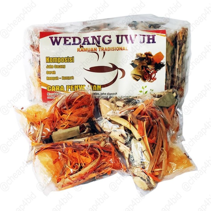 

COD WEDANG UWUH SARI ASIH - RAMUAN TRADISIONAL JAHE, SECANG, SEREH, REMPAH