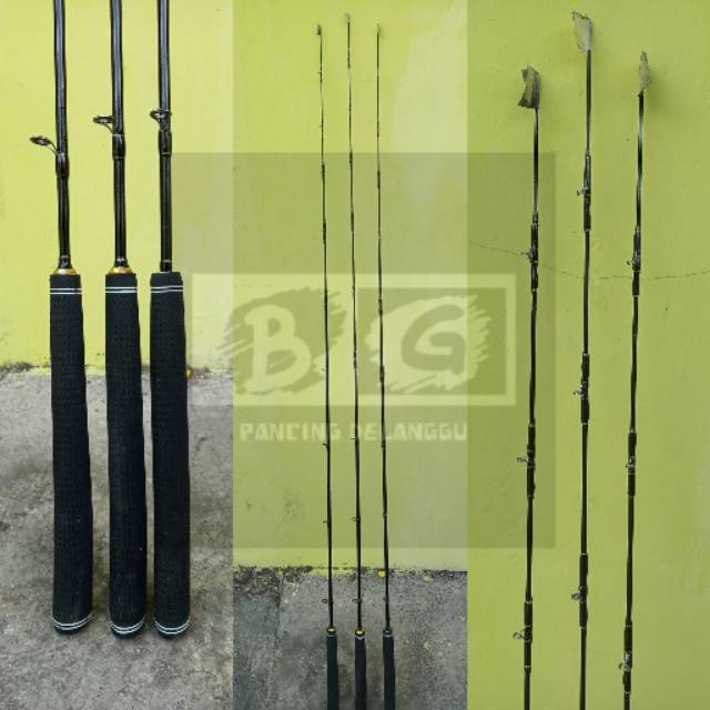 Termurah joran besutan carbon sutet 120 135 150