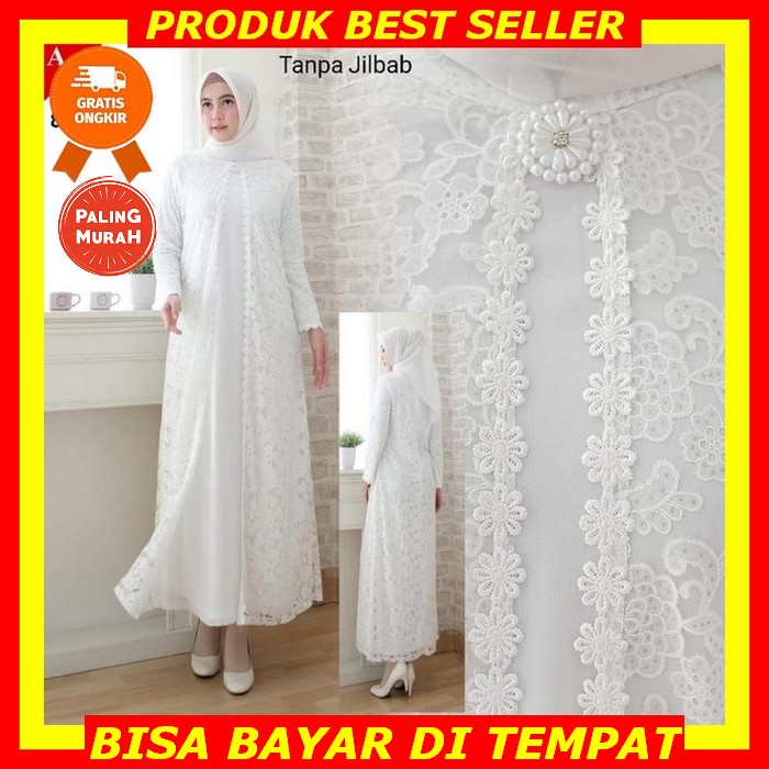 Gamis Maxmara Lux  Dress Premium Mewah Elegan Busui Dres Maxi Motif Terbaru Lebaran 2022 Model Drees