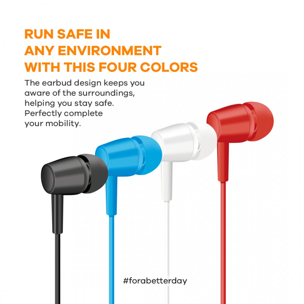 Headset Earphone  JETE HA1 - Garansi 2 Tahun
