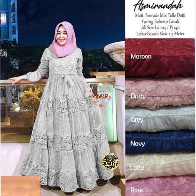 GAMIS MEWAH JUMBO? GAMIS BURKAT SYAR'I NADHIRA | GAMIS NADIRA | NADHIRA MINIAY | GROSIR GAMIS PESTA 