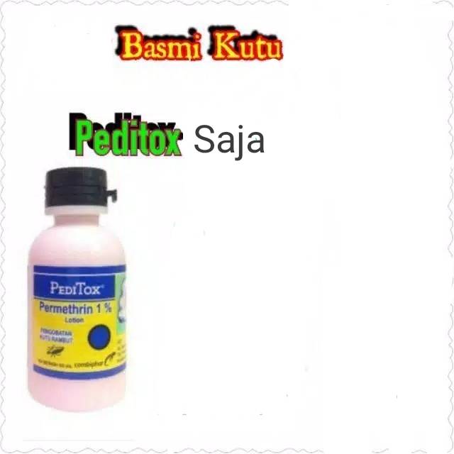 (NCS) Paket Peditox 50 ml Permethrine 1% Obat Pembasmi Kutu Rambut 50ml + Sisir Serit