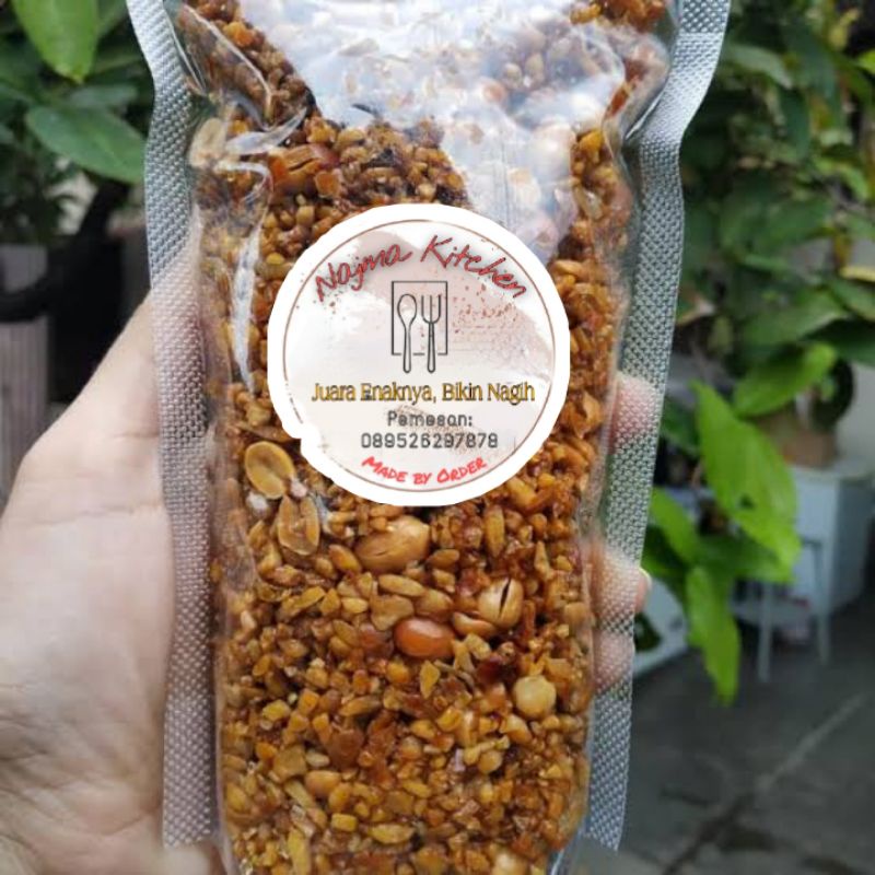 

Sambal Tempe Teri Medan Kacang 150gr Murah Oleh-Oleh