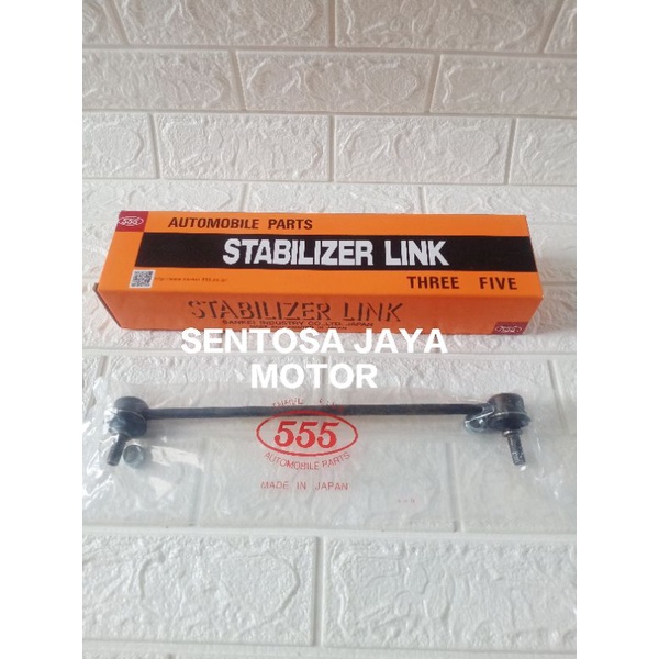 LINK STABIL STABILIZER LINK DEPAN JAZZ GK5 S RS 2014 2015 2016 2017 2018 2019 2020 555 JAPAN ORIGINAL