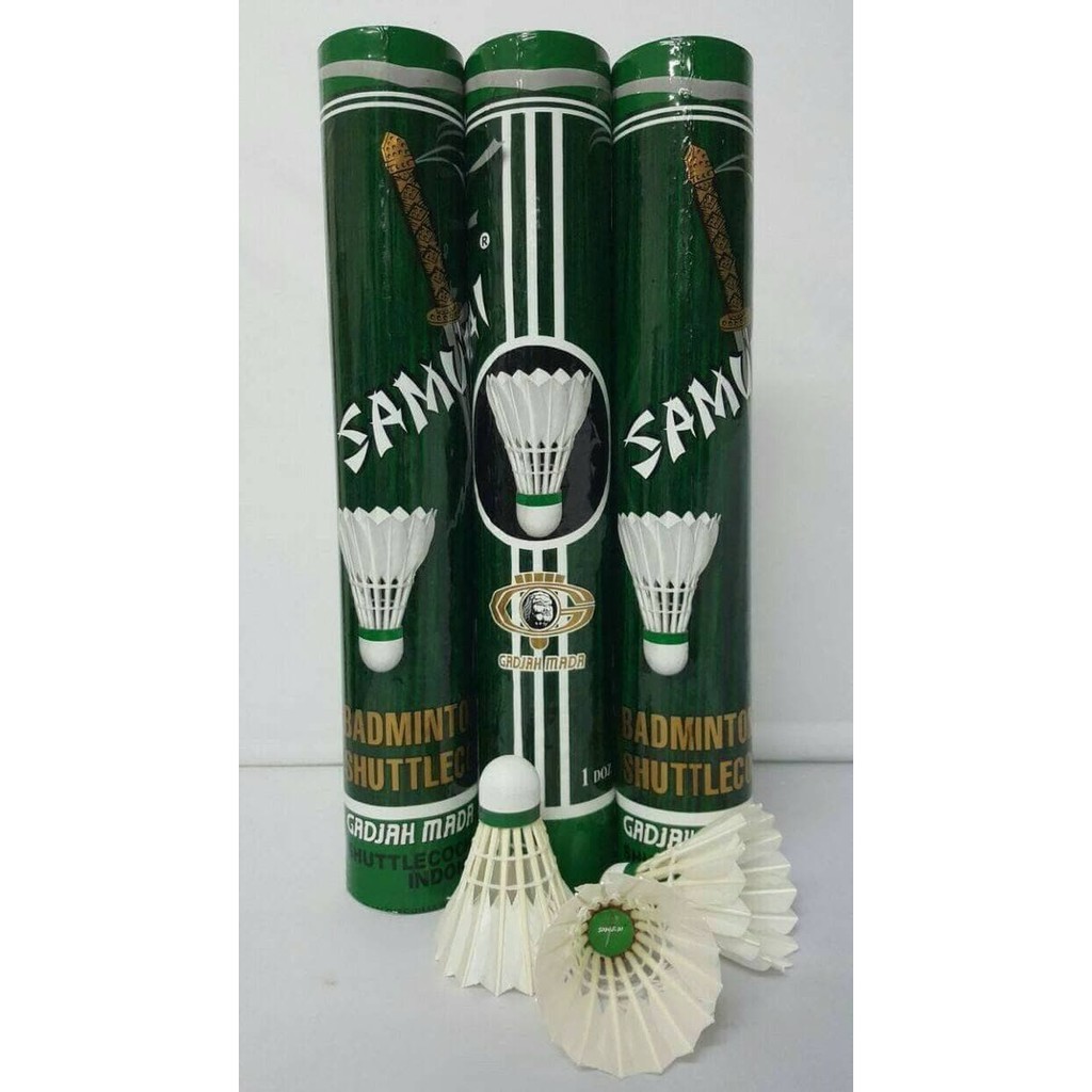 Shuttlecock Kok Badminton - Samurai Hijau - Original