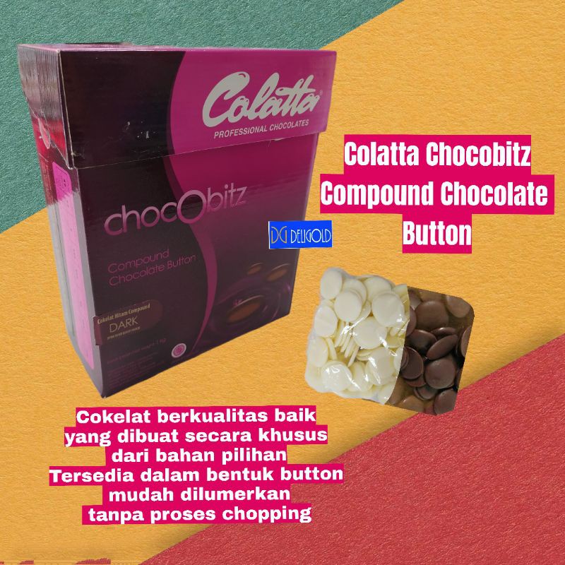 

Colatta Chocobitz Chocolate Button 100g