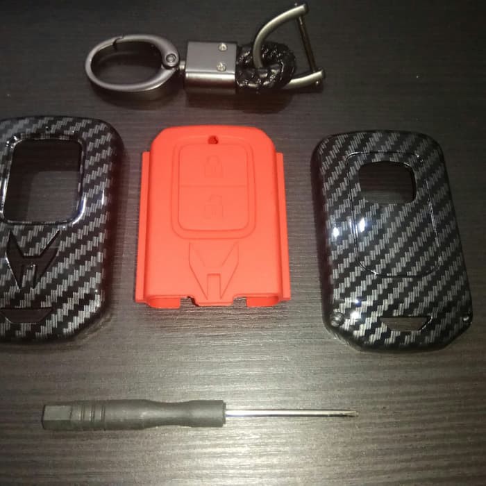 Case sarung kunci smart key Cover Honda HRV HR-V All new Jazz 2 tombol