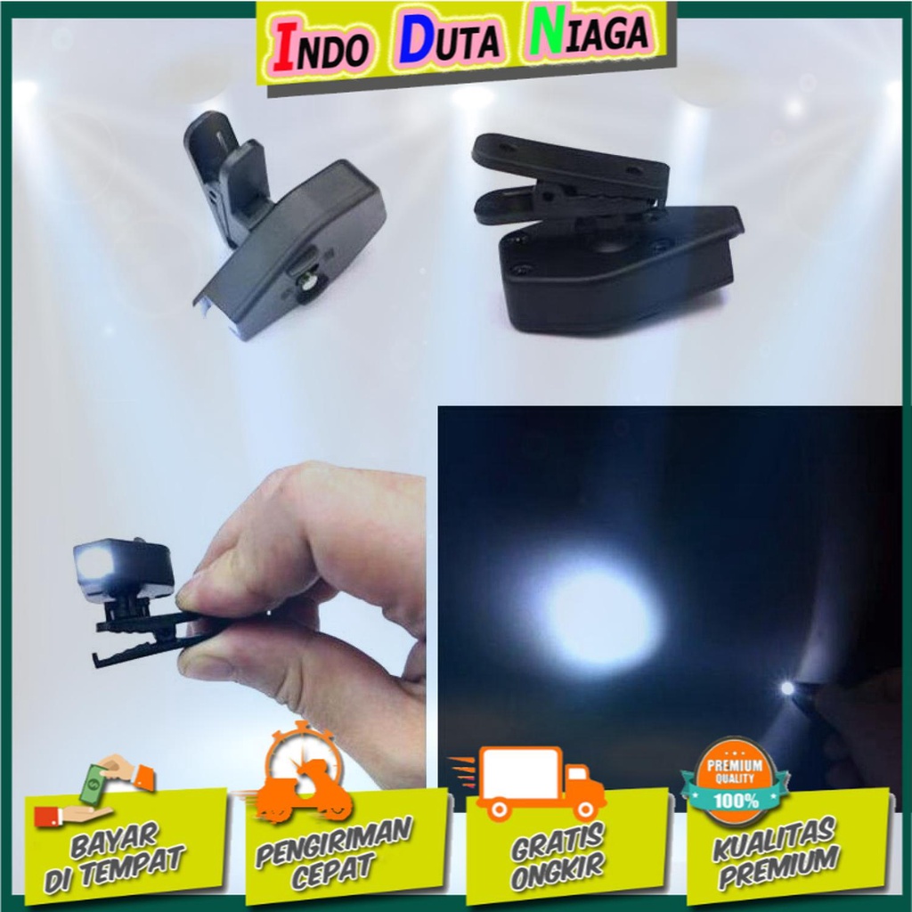 IDN TOOLS - TaffLED Lampu Baca LED Klip Kacamata Glasses Light 1Pcs ZMD00165