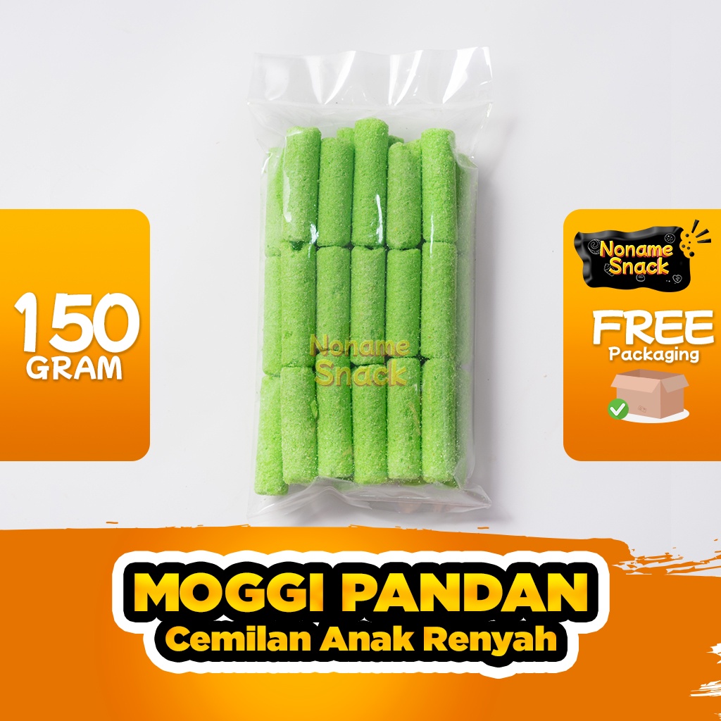 NoName Snack - Moggi Pandan Snack Anak Grosir 150Gr