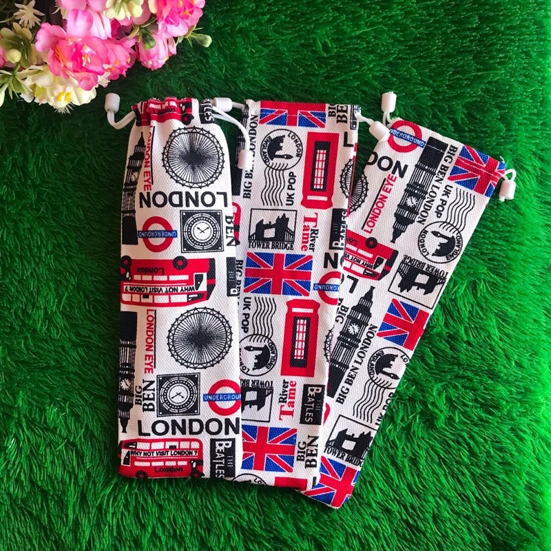 SOUVENIR POUCH SENDOK GARPU  | KANTUNG SERUT KANVAS | 7.22