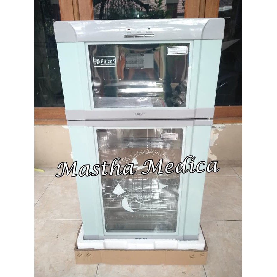 Sterelisator /Autoclave Elitech 2 pintu ZTP 80A upgrade ozone infrared
