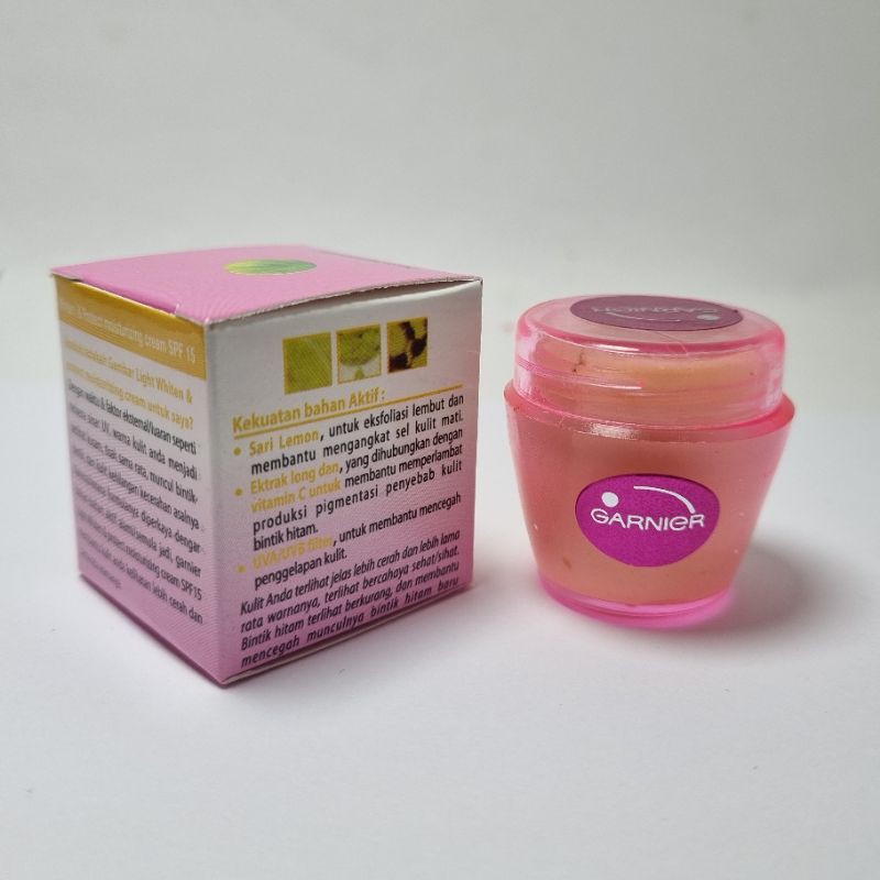 CREAM GARNIER LIGHT COMPLETE SKIN HERBAL / GARNIER PINK (ecer)