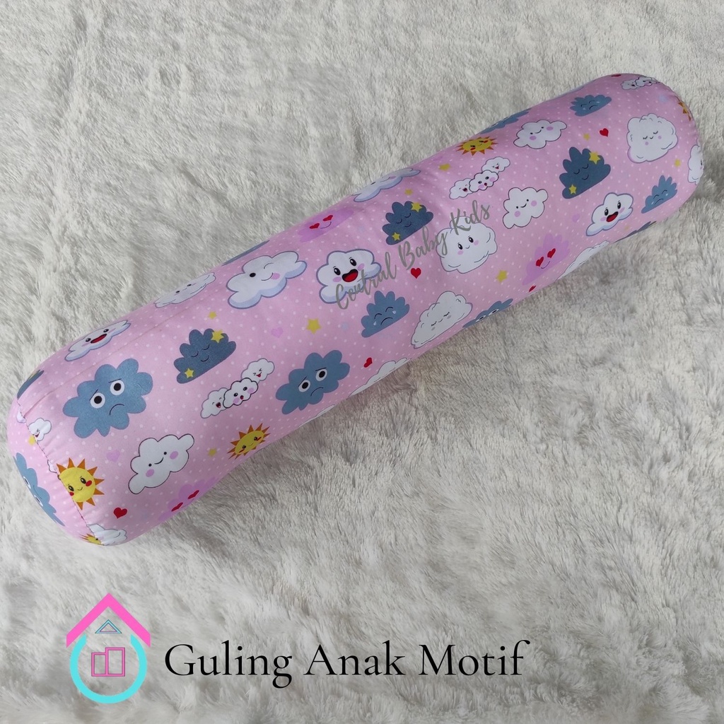 Guling Anak Motif Perempuan Laki-Laki - Guling Anak Motif Karakter Lucu Cewek Cowok