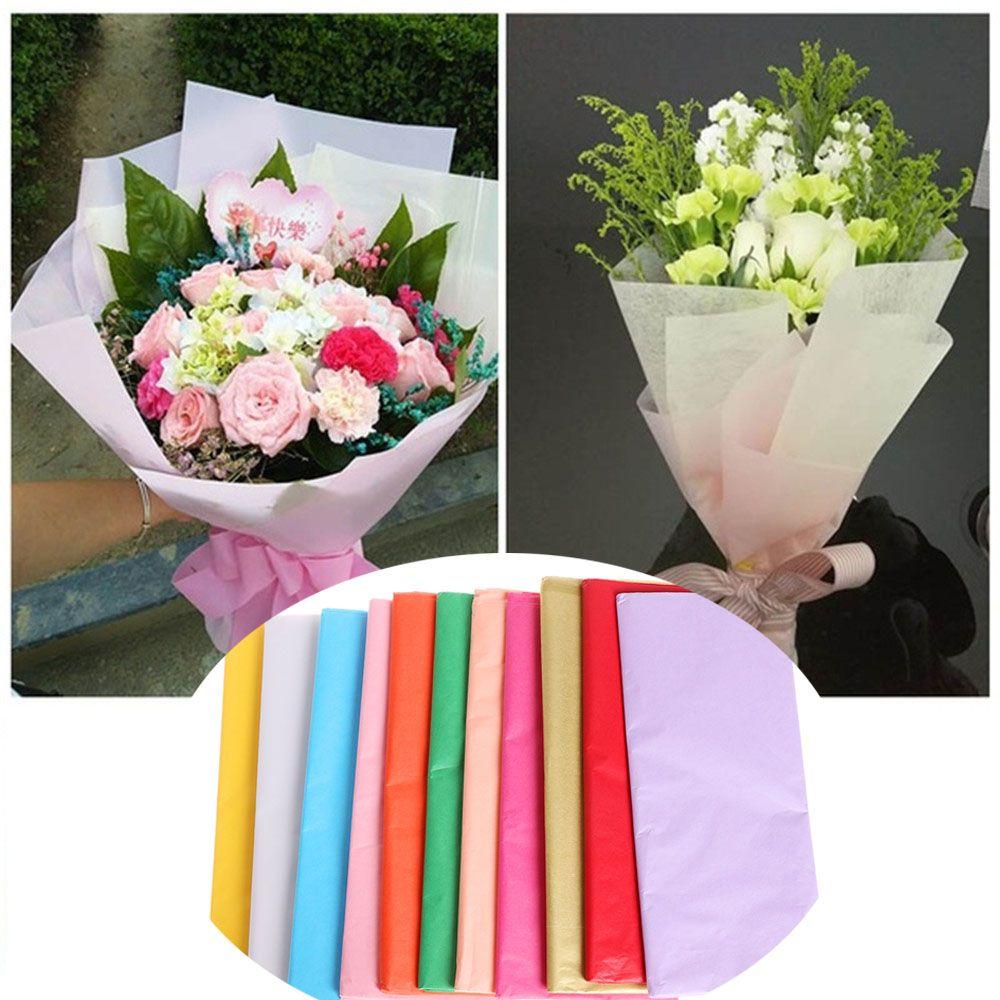 Suyo 10pcs/bag Kertas Tissue Decor Craft DIY Scrapbooking