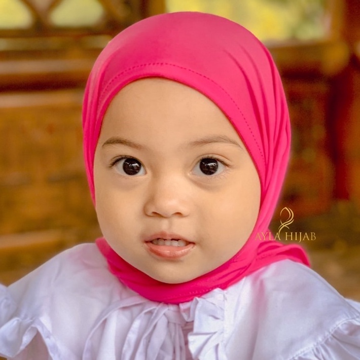 Pashmina Anak Instan 0-3th Jersey - Hijab Instan - Pashtan Anak