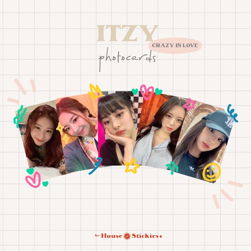 ITZY Unofficial Photocard Crazy In Love Selca