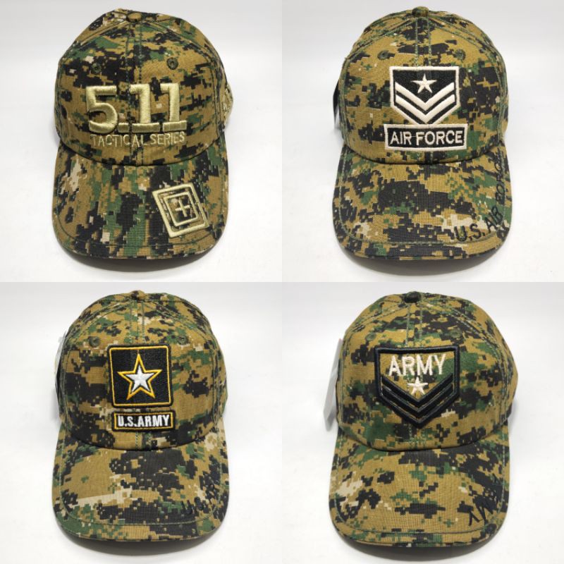 TOPI BISBOL TOPI ARMY TOPI TACTICAL TOPI LORENG TOPI CASUAL PRIA WANITA TOPI CAMO TOPI OUTDOOR