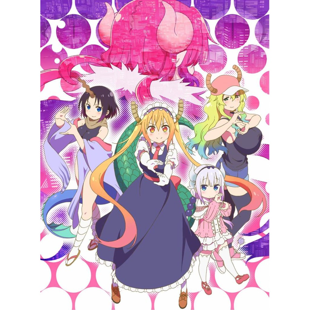 Jual Dvd Anime Kobayashi-san Chi no Maid Dragon Season 1 - 2  Indonesia|Shopee Indonesia