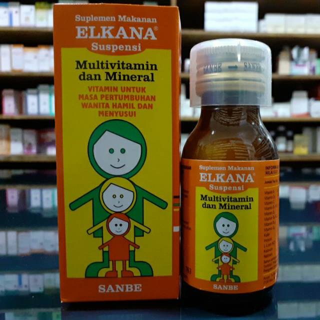

Elkana Suspensi 60 mL