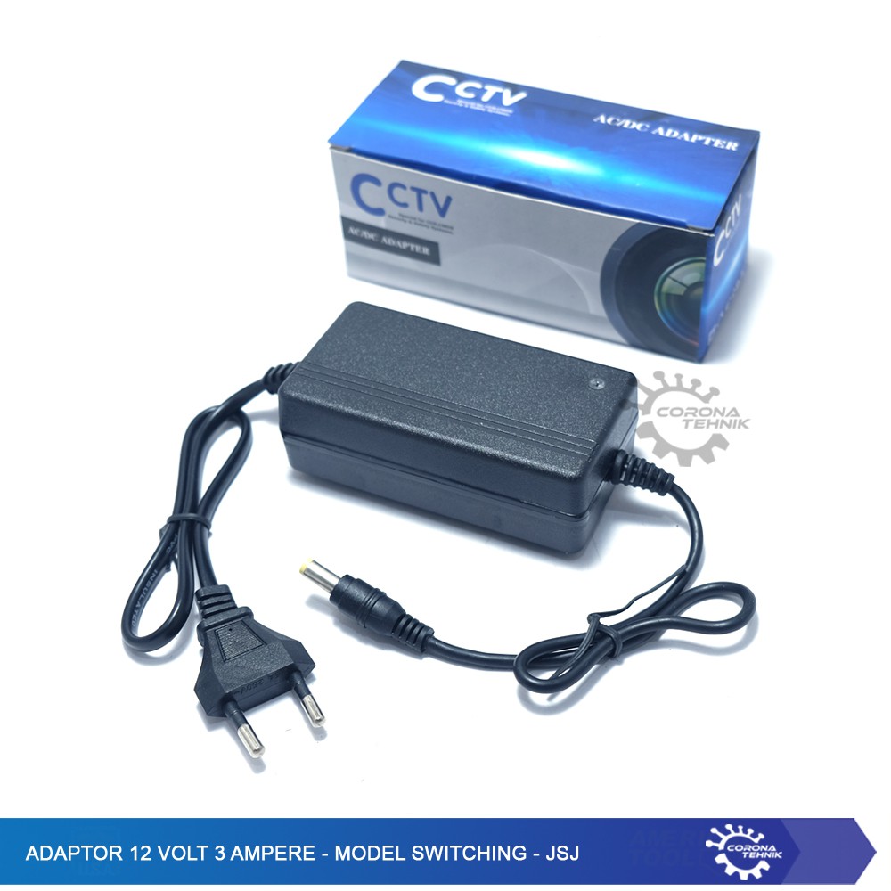 Adaptor 12 Volt 3 Ampere - Model Switching -JSJ