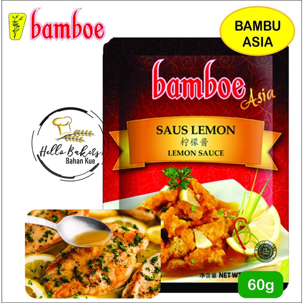 

BAMBOE ASIA SAUS LEMON 60 GR / BUMBU INSTANS BAMBOE / LEMON SAUCE