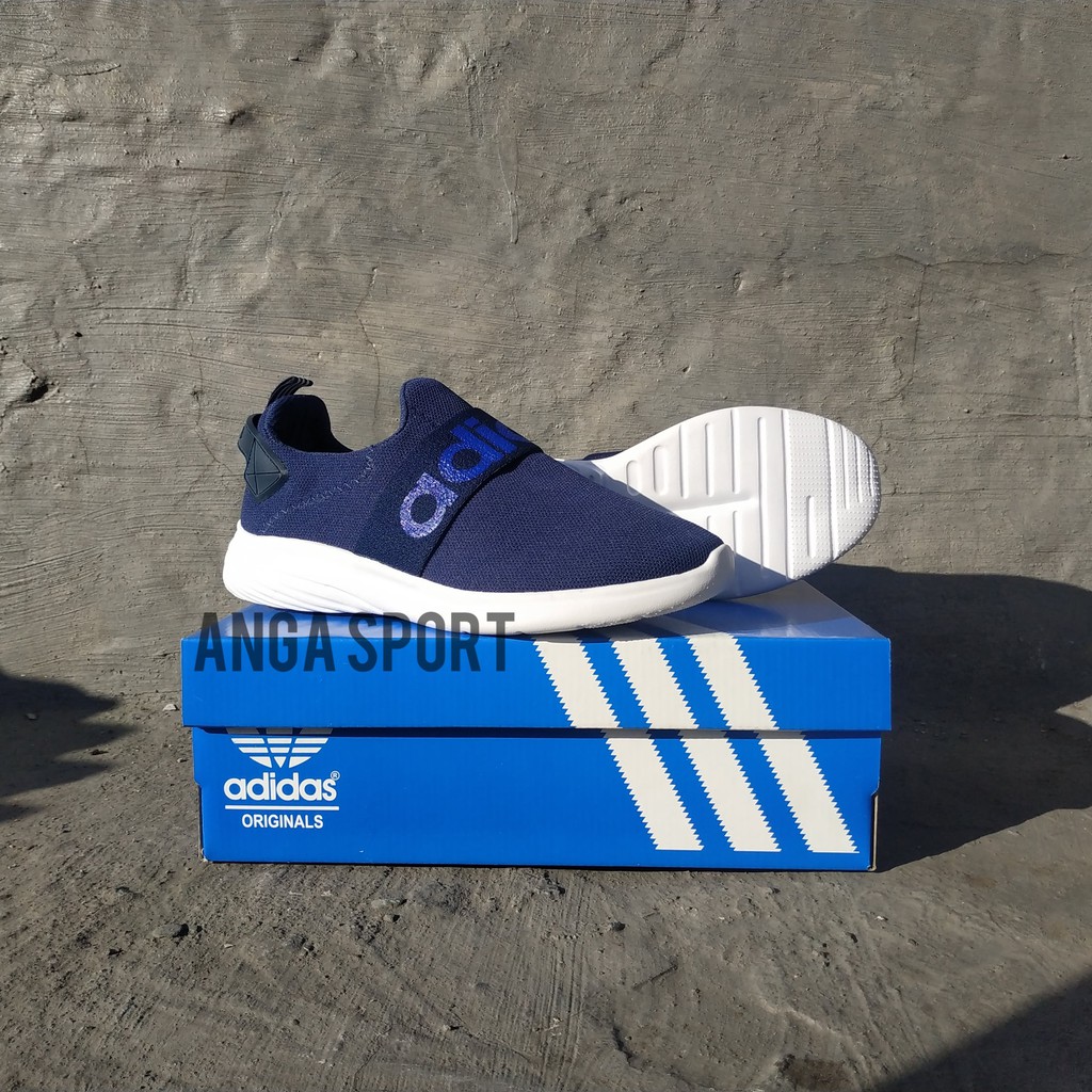 SEPATU SLIP ON PRIA ADIDAS CLOUDFOAM REFINE SEPATU COWOK SLOP PREMIUM MADE IN VIETNAM