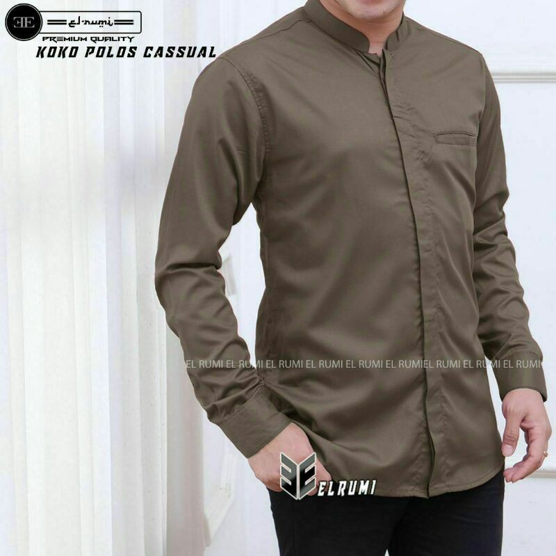 koko polos casual/baju muslimin