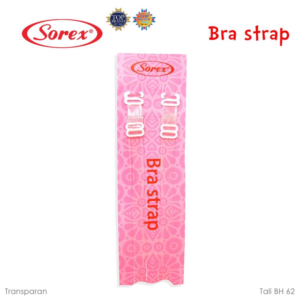 TALI BH BRA SOREX 62 - TALI BH SOREX WARNA WARNI PUTIH HITAM CREAM -TALI  BH BRA SOREX LEBAR - BRA STRAP MEREK SOREX BERKUALITAS - TALI BRA BERKUALITAS -  TALI TEBAL SOREX BAHAN KATUN LEMBUT UNTUK PENYAMBUNG BH - BISA COPOT PASANG TALI BH BISA DI GANTI