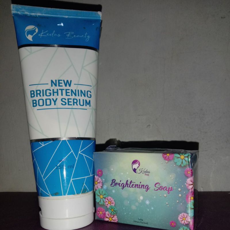 Kedas Beauty Sabun / Gold Jelly / Body Serum / body scrub/ kedas beauty medan/ original BPOM-Serum,sabun