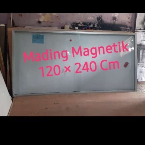 

Mading Papan Magnetik Gantung Ukuran 120 × 240 Cm