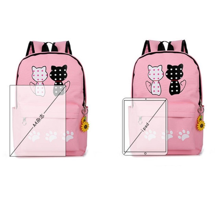 Should Bag 4in1 - Tas Ransel Sekolah Anak Wanita Dan Pria Terbaru 2021 Kekinian Motif Carakter Mickey Pow Korean Style Murah