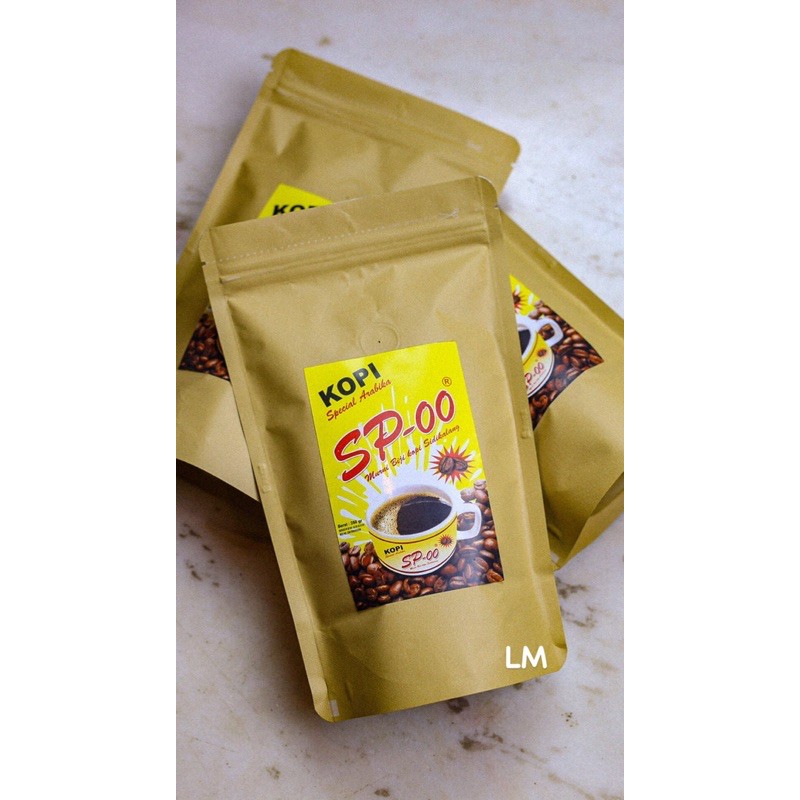 

Bubuk kopi SP-OO Asli Arabika berat 250gram ( Premium )