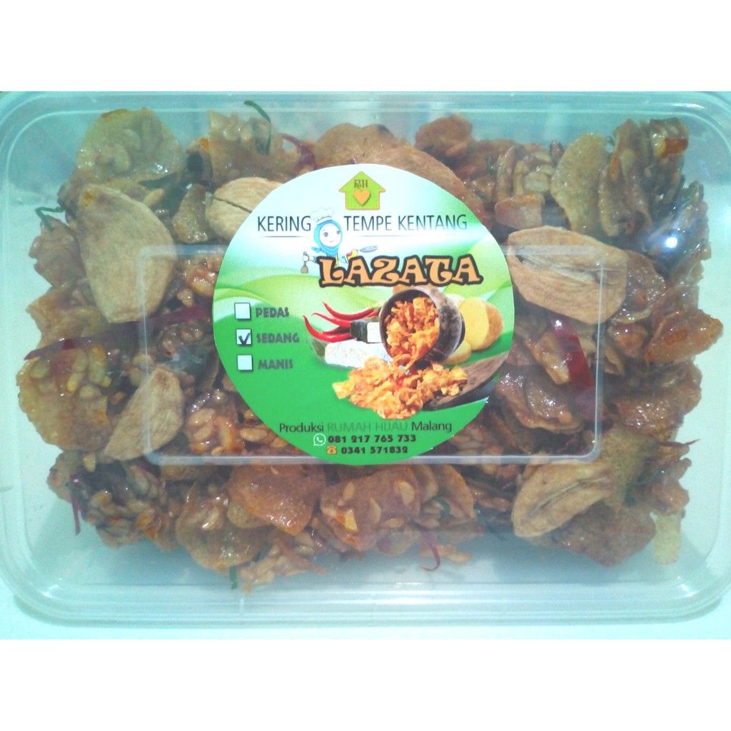

Kering Tempe Khas Malang - Kemasan 650 ml