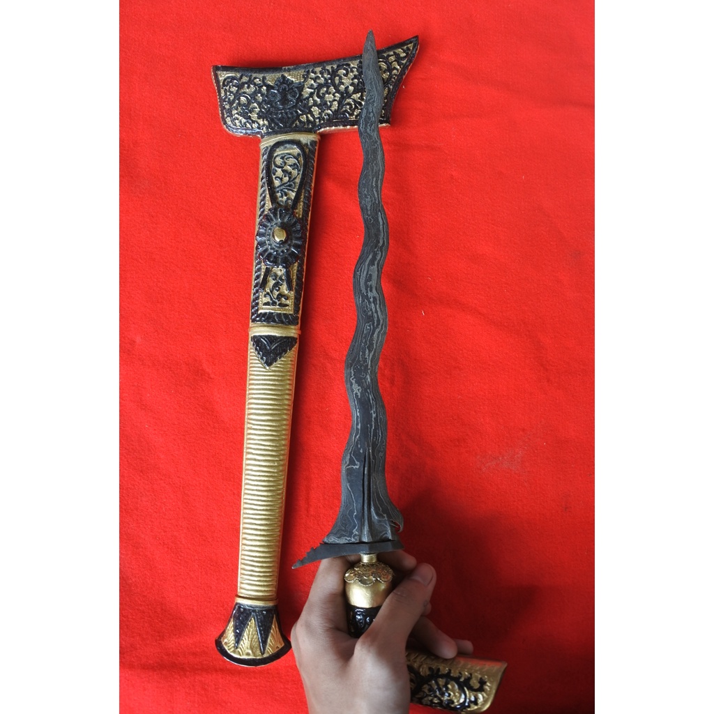 Keris sabuk inten warangka bugis wfn8018