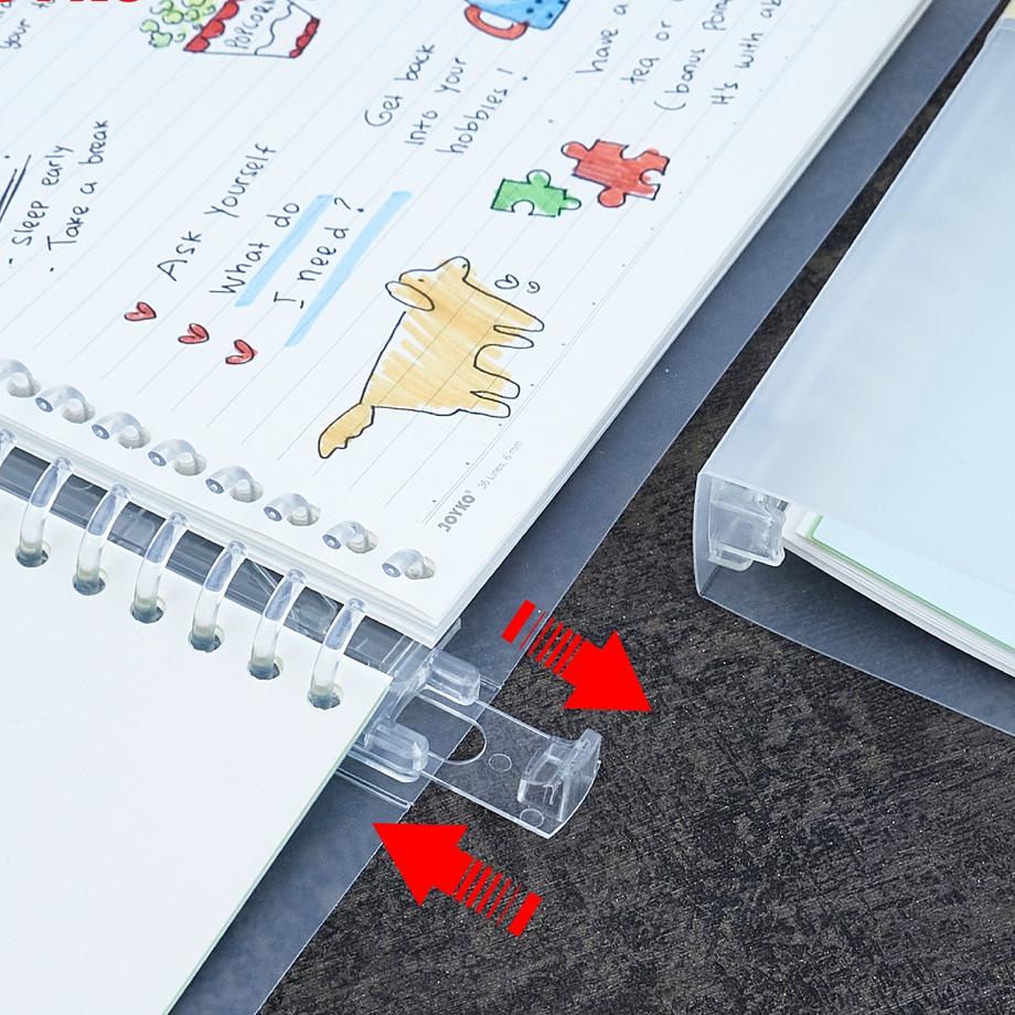 

오 Binder A5 20 Lubang &B5 26 Lubang Transparent Joyko B5-TP-P144 Recomend