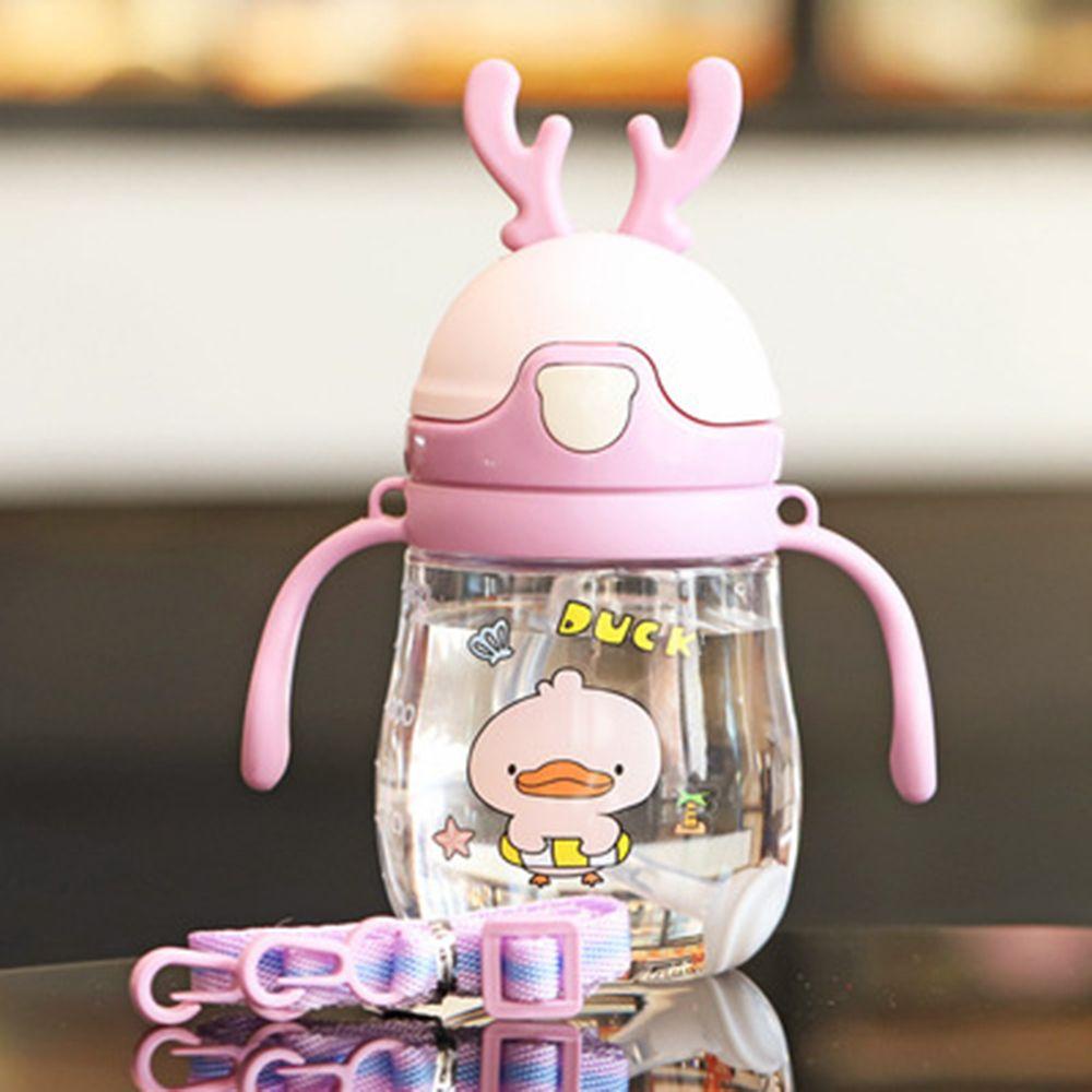 Top Gelas Makan Bayi Anak Anak Travel Portable Anti Bocor Water Cup