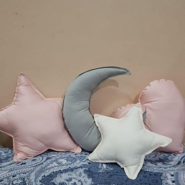 Bantal Bintang Pink - Star Pillow Bantal Dekorasi Kamar Anak