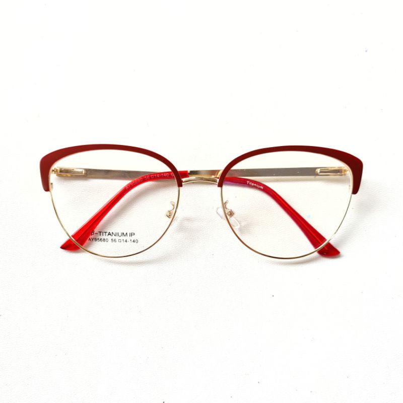 Frame Cat eye Oval Metal 95680
