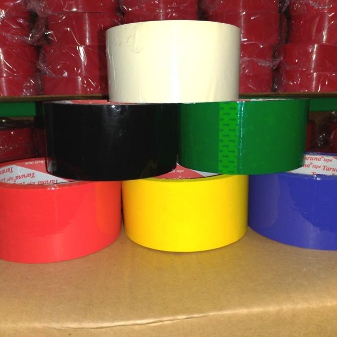 

LAKBAN WARNA 48MM X 50 METER / OPP BLOK WARNA 2 INCH X 50 METER