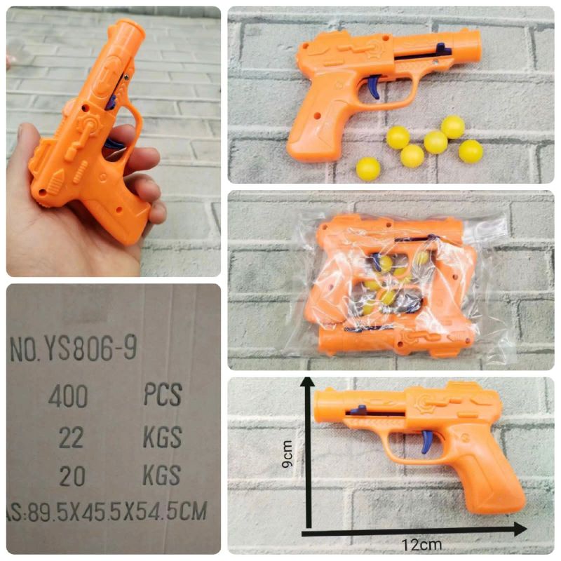 KD1 Mainan Anak Pistol isi 2 Pcs